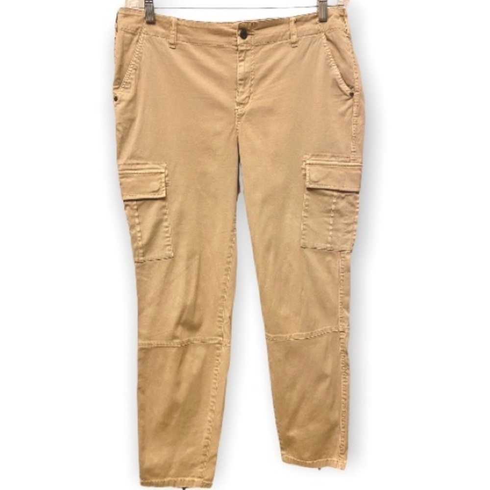 Orvis 14 Cargo Pants, Women’s, Tan, Outdoor, Hiking, Fishing, Zip, Camping